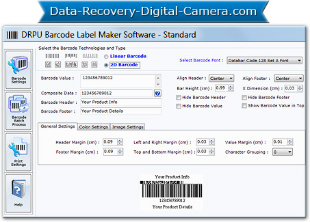 Barcode Label Generator