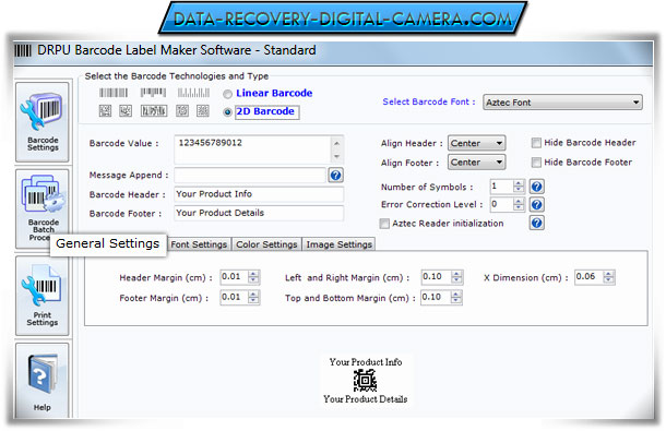 barcode label software. Barcode generator software