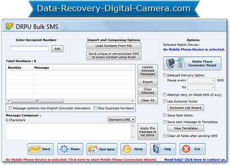 GSM Mobile SMS Software