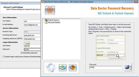 Recover Forgotten Outlook Password