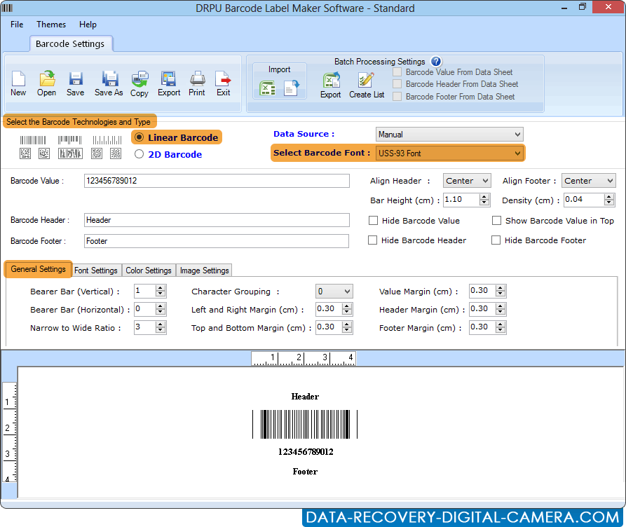 Barcode Label Generator Software Creates Sequential Random Tags