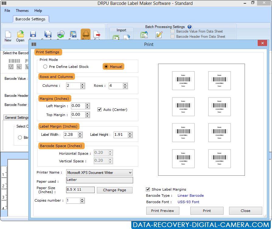 Barcode Label Generator Software