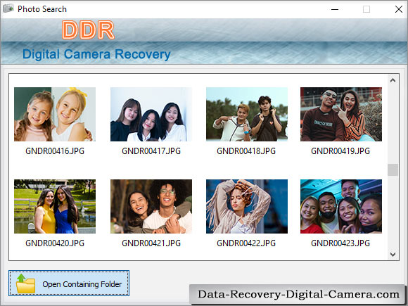 Data Recovery for Digital Camera