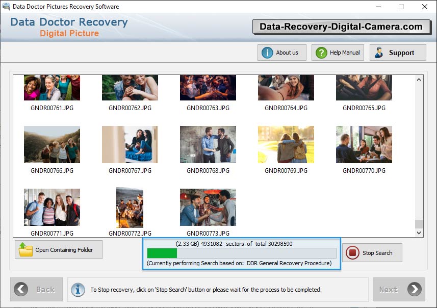 Software De la Recuperación De los Cuadros De Digital Software De la Recuperación De los Cuadros De Digital