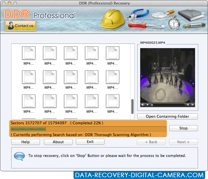 Mac Data Recovery for DDR Professional