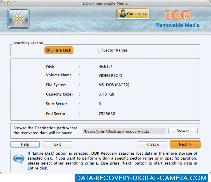 Mac Data Recovery for Removable Media