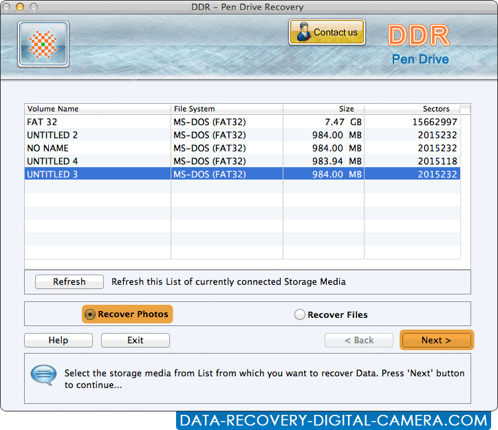 Mac Data Recovery for Pen Drive