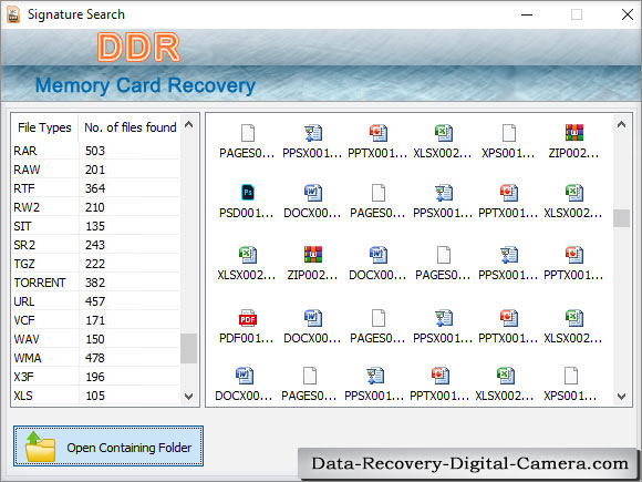 Data Recovery for Memory Card