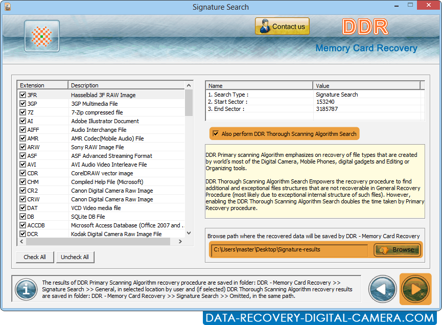 Data Recovery for Memory Card