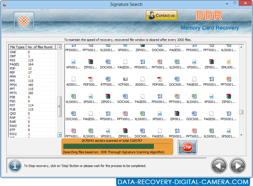 Logiciel De Rétablissement De Données De Carte De Mémoire