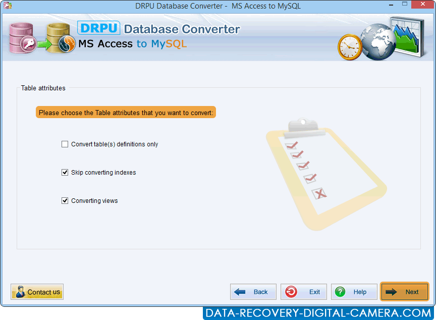 MS Access to MySQL Database Converter