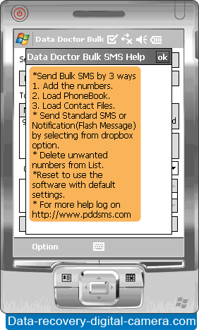 Pocket PC to Mobile Bulk SMS Software