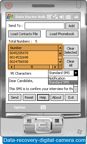 Pocket PC to Mobile Bulk SMS Software