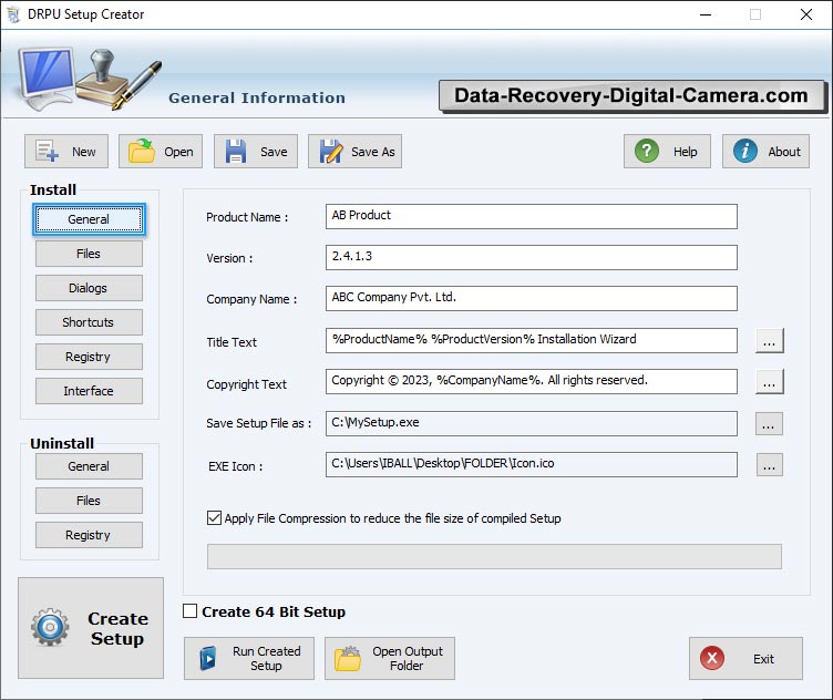 Setup Installer Software