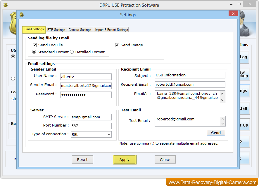 USB Data Protection Tool