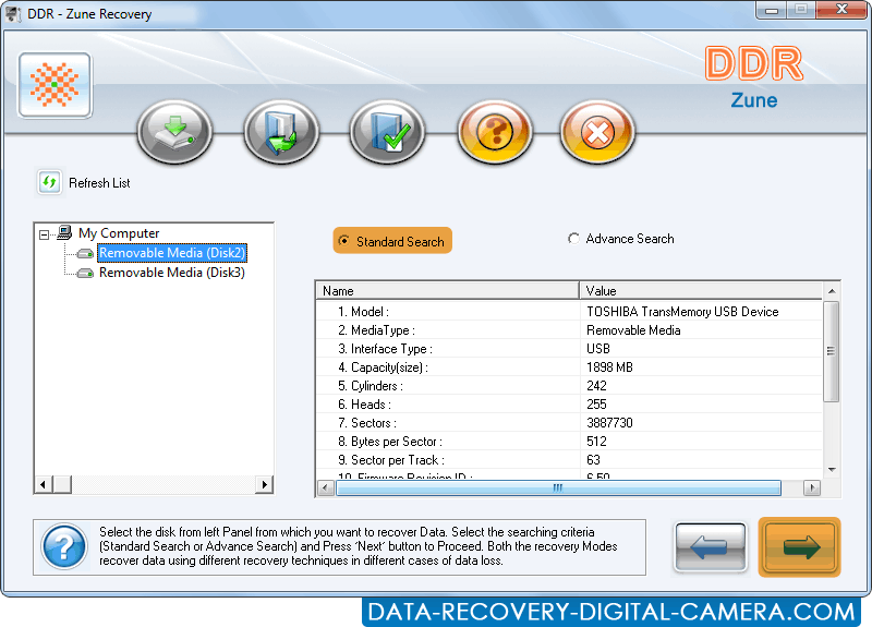 Data Recovery for Zune