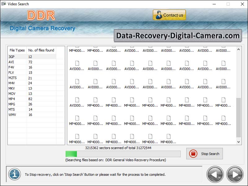 Digital, Camera, Data, Recovery, software, utility, revives, deleted, images, pictures, photographs, restores, erased, files, audio, video, formatted, films, movies, corrupted, snaps, songs, multimedia, removable, media, storage, USB, devices